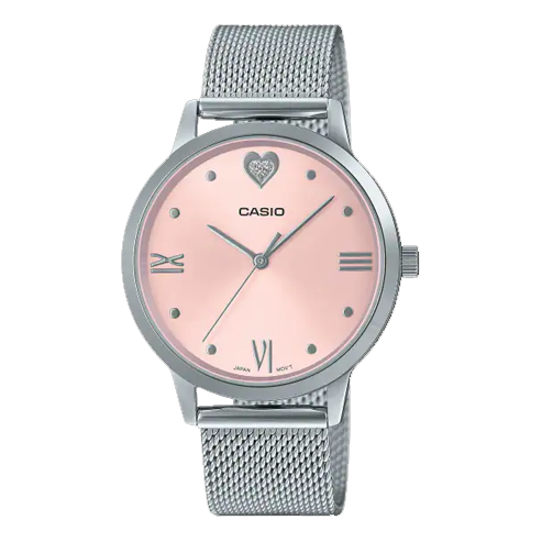 CASIO Fashion Stylish Minimalistic Waterproof Watch Silver Analog LTP-2022VM-4C