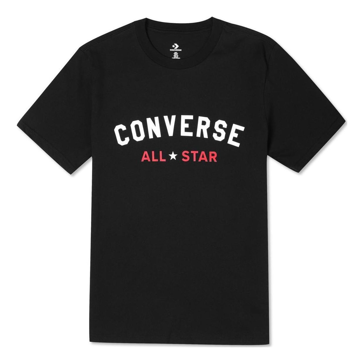 Converse All Varsity Graphic T-Shirt Asia Sizing 'Black' 10023260-A02