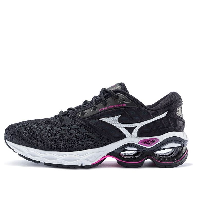 (WMNS) Mizuno Creation 21 Black/Pink J1GD200116