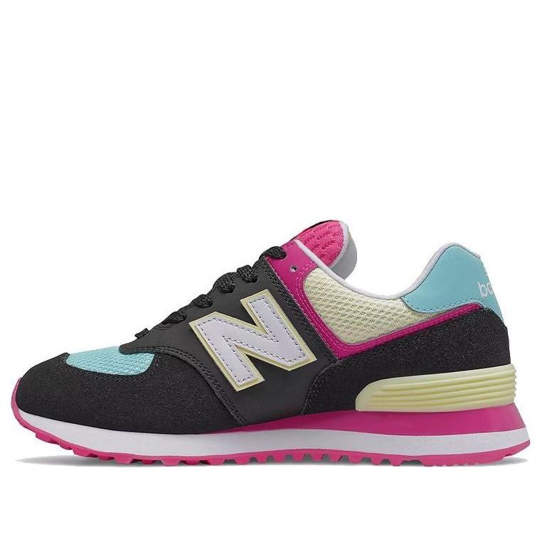 (WMNS) New Balance 574 'Black Pink Glow' WL574GP2