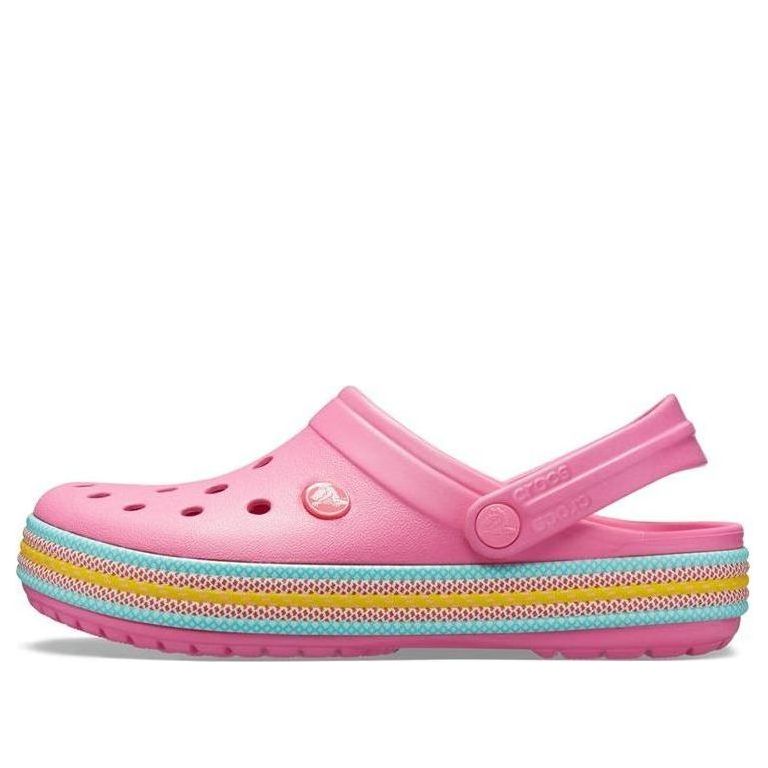 (WMNS) Crocs Crocband Beach Pink Sandals 205889-669