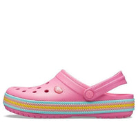(WMNS) Crocs Crocband Beach Pink Sandals 205889-669