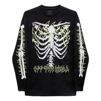 Vans Halloween Long Sleeve T-Shirt 'Black' VN000F7RBLK