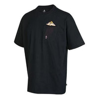 Converse Cloud Pocket T-Shirt Asia Sizing 'Black' 10025038-A02