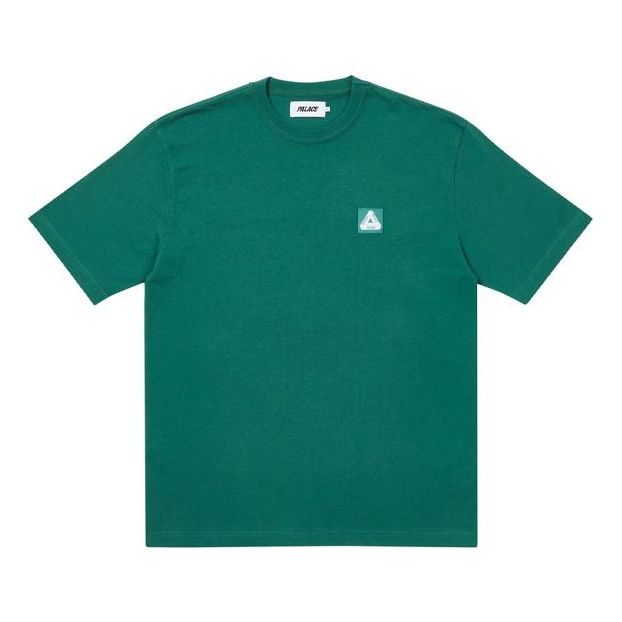 PALACE Minimalistic Triangle Round Neck Short Sleeve Unisex Green P20TS214
