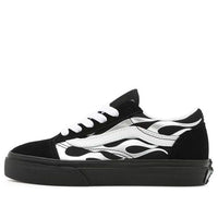 Vans Youth Metallic Flame Old Skool 'Black White' VN0A4VHV7US