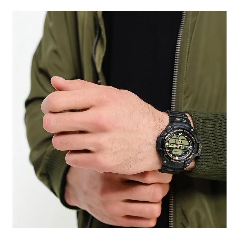 CASIO OUTGEAR Series Multifunction Outdoor Sports SGW-400H-1B2 Black Analog/Digital Combo SGW-400H-1B22021