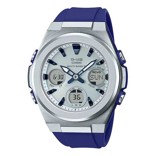 Casio Fashion Business Stylish Analog-Digital Watch 'Silver Blue' MSG-W600-2AJF