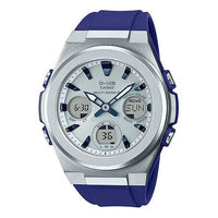 Casio Fashion Business Stylish Analog-Digital Watch 'Silver Blue' MSG-W600-2AJF