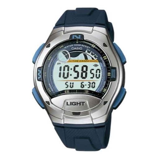 CASIO STANDARD Series Waterproof Outdoor Sports Shockproof Blue Digital W-753-2A