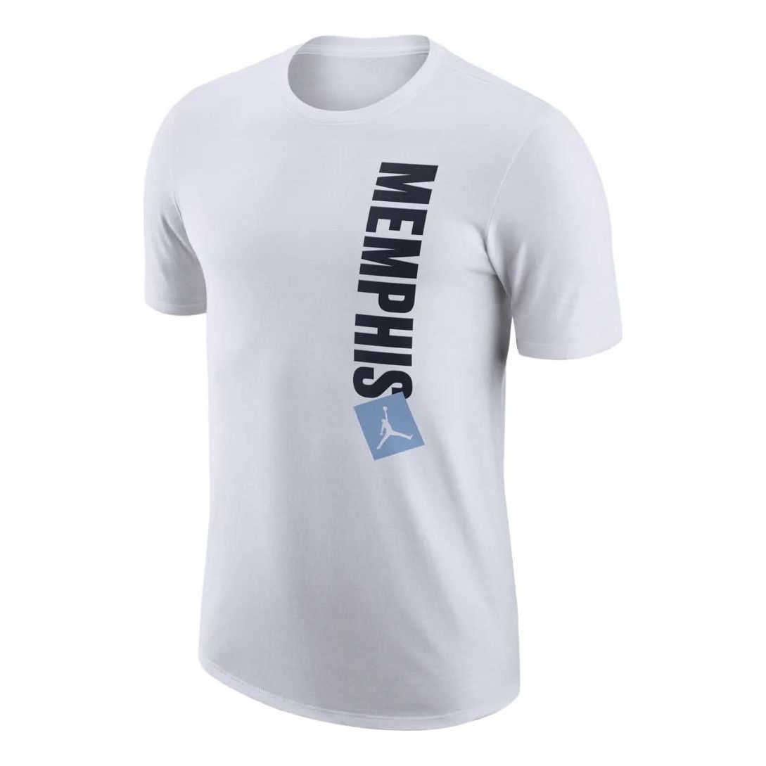 Air Jordan Memphis Grizzlies Essential Statement Edition NBA T-Shirt 'White' DV5821-100