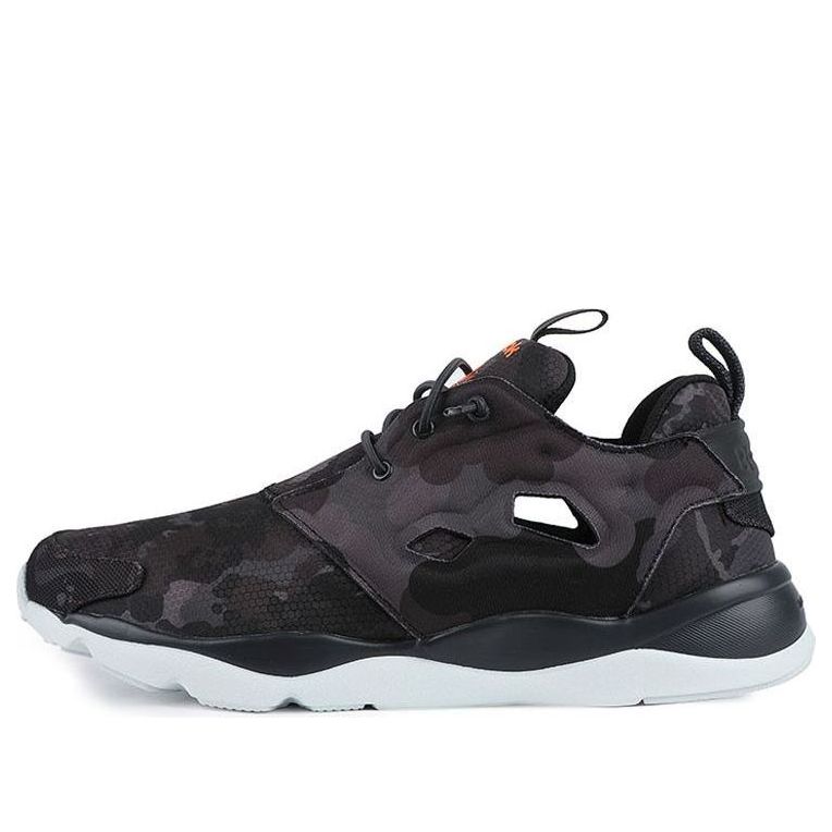 Reebok Furylite Jacquard Shoes/Sneakers Black Gray BD2854