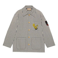 Gucci SS21 Printing Plaid Jacket Colorblock 654022-ZAGPR-9064