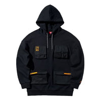 Li-Ning New York Fashion Week Series Pullover Multiple Pockets Black AWDP835-2