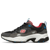 (WMNS) Skechers Stamina Sports Shoes Black/White/Red 88888383-BKMT