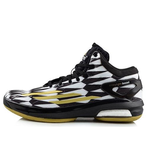 adidas Crazy Light Boost battle pack 'Black White Gold' D73978