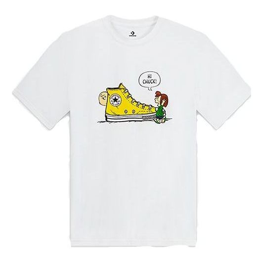 Converse x Peanuts Chuck T-Shirt Asia Sizing 'White' 10024373-A01