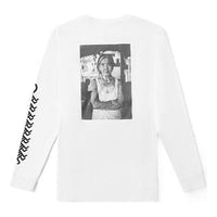 Vans Unisex Otw Whang Od Letter Printing Swea White VN0A4RAWWHT1