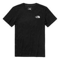 THE NORTH FACE TNF logo Short Sleeve Couple Style Black 49AY-JK3