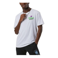New Balance Hoops KL2 Goosebumps Short Sleeve T-shirt Asia Sizing 'White' MT13928-WT