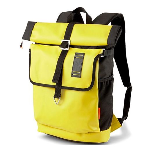 PUMA x Central Saint Martins Rolltop Backpack 'Yellow Black' 077458-01