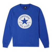 Converse Go-To Chuck Taylor Patch French Terry Crew Sweatshirt Asia Sizing 'Blue' 10023855-400