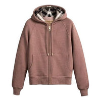 (WMNS) Burberry Zipper hooded Casual Hoodie Rose 40504351