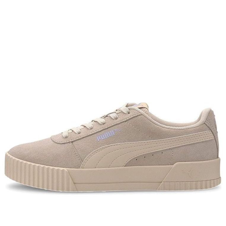 (WMNS) PUMA Carina SD Sneakers Beige 369864-09