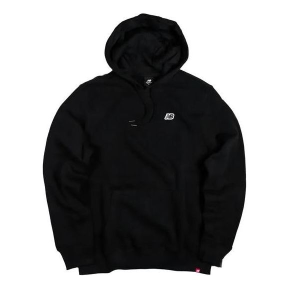 New Balance Small Logo Hoodie Asia Sizing 'Black' MT23602-BK