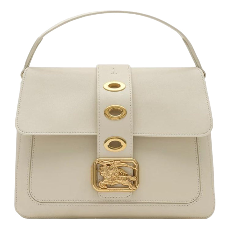 (WMNS) Burberry Small Rider Bag 'Soap Beige' 81252101