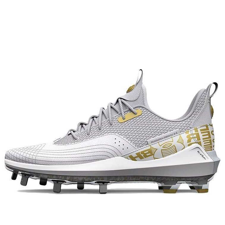 Under Armour Harper 7 Low ST 'White Metallic Gold' 3025582-100