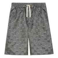 Gucci FW21 Off The Grid Series Logo Printed Nylon Shorts 'Grey' 654859-ZAEBN-1126