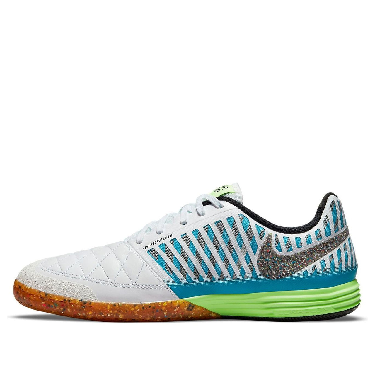 Nike Lunar Gato II IC 'Black Light Photo Blue Lime Glow' 580456-043