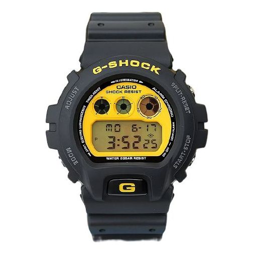 CASIO G-Shock Digital 'Black Yellow' DW-6900BHTG-9