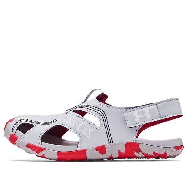 (PS) Under Armour Fat Tire Defender Sandals 'Mod Grey Camo' 3023783-102