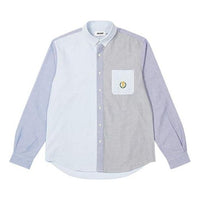 Palace Mixed Oxford Shirt 'Blue' P23SHT012