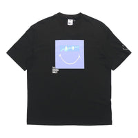 PUMA x SMILEY Crossover Casual Sports Round Neck Short Sleeve Couple Style Black 532907-01