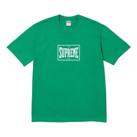 Supreme Warm Up T-Shirt 'Green White' SUP-FW23-013