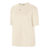(WMNS) Nike Logo Pattern Round Neck Short Sleeve CT2587-140