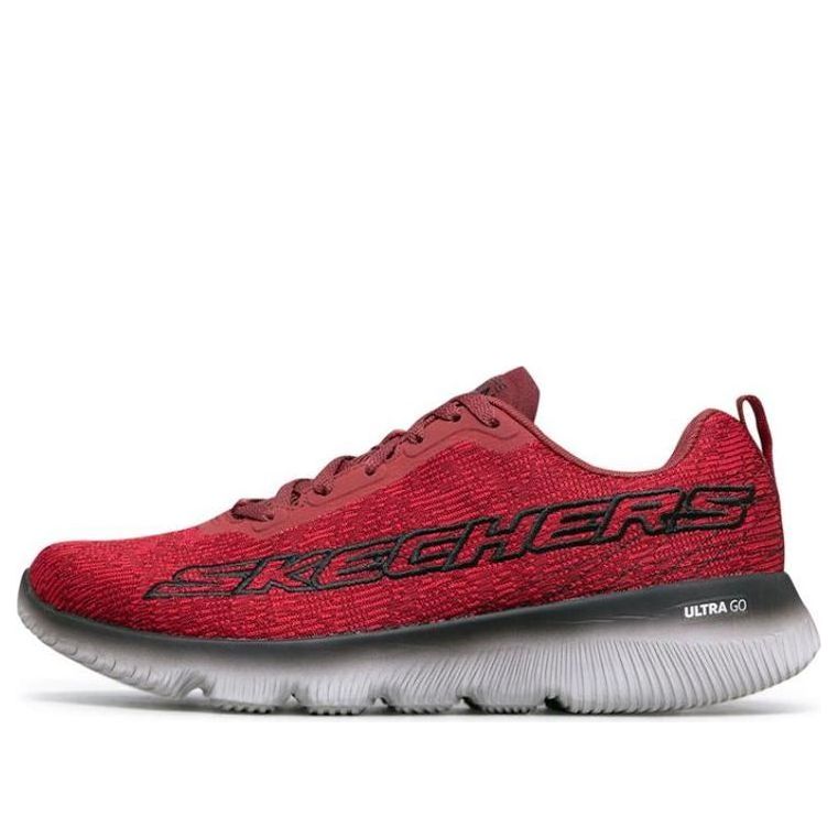 Skechers Go Run Focus Red/Black/Grey 661040-RDBK