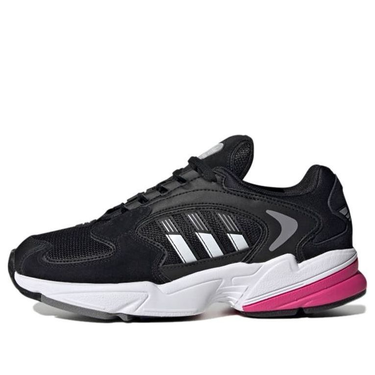 (WMNS) adidas Falcon 2000 'Black White Red' EG8933