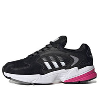 (WMNS) adidas Falcon 2000 'Black White Red' EG8933