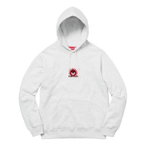 Supreme FW18 Vampire Hoodie 'Grey' SUP-FW18-255