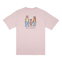 (WMNS) New Balance x ZERO PER ZERO Crossover Limited Cartoon Character Short Sleeve Pink NEA3V993-PK