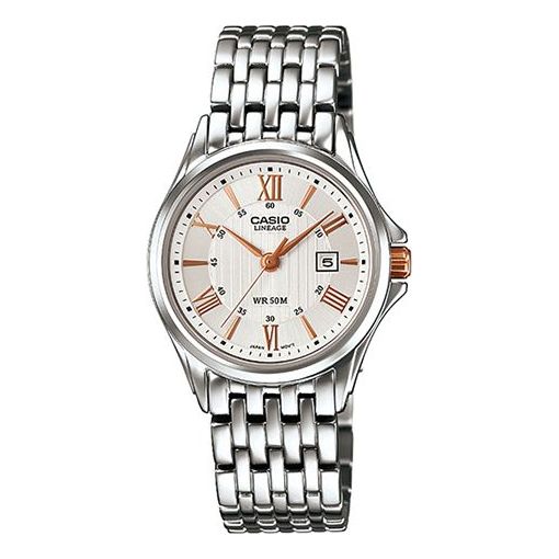 CASIO Lineage Series Elegant Watch LIS-203SD-7AV Silver Analog LIS-203SD-7AV2021
