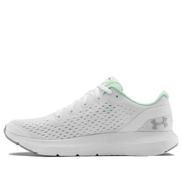 (WMNS) Under Armour Charged Impulse 'White Green' 3021967-103