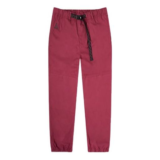 Men's Nike Acg Outdoor Red Long Pants/Trousers CD4540-671