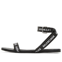 (WMNS)  Balenciaga Sports sandals 'Black White' 630038WBAE11090