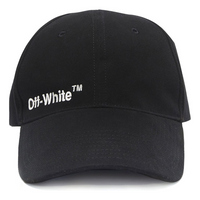 Off-White Logo prints hat 'Black' OMLB046F22FAB0011001BLACK