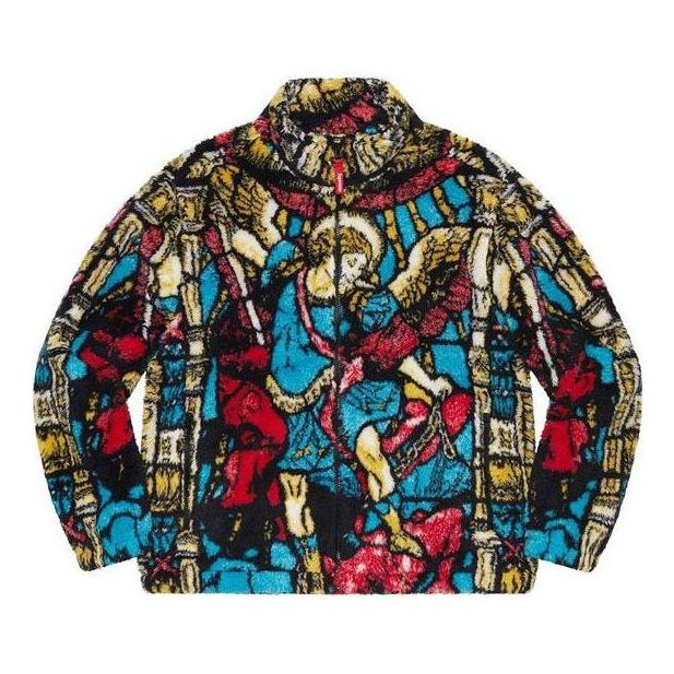 Supreme Saint Michael Fleece Jacket 'Multi-Color' SUP-SS21-586